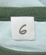 6(ROKU)（ロク）Tシャツ・カットソー 青 サイズ:L レディース/2200684236100