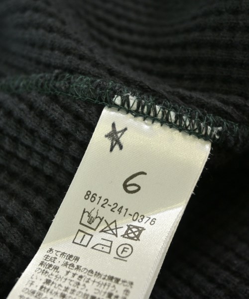 6(ROKU)（ロク）Tシャツ・カットソー 黒 サイズ:F レディース/2200689429019