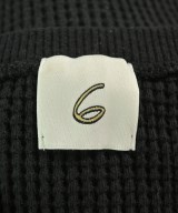 6(ROKU)（ロク）Tシャツ・カットソー 黒 サイズ:F レディース/2200689429019