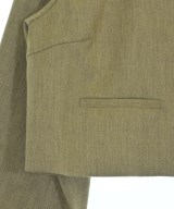 6(ROKU)（ロク）ノーカラージャケット カーキ サイズ:F レディース/2200685628065