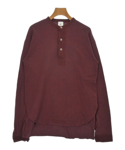 6(ROKU)(ロク)Tシャツ・カットソー 赤 サイズ:-(M位)/2200686937043