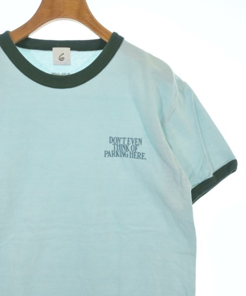 6(ROKU)（ロク）Tシャツ・カットソー 青 サイズ:M レディース/2200686937050