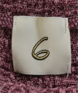 6(ROKU)（ロク）Tシャツ・カットソー ピンク サイズ:-(S位) レディース/2200691849126