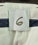 6(ROKU)（ロク）スラックス 茶 サイズ:34(XS位) レディース/2200692263037