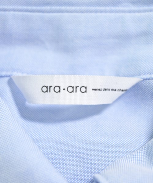 ara ara（アラアラ）カジュアルシャツ 青 サイズ:2(M位) レディース/2200612495029