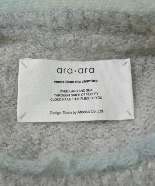 ara ara（アラアラ）ニット・セーター グレー サイズ:2(M位) レディース/2200656815081