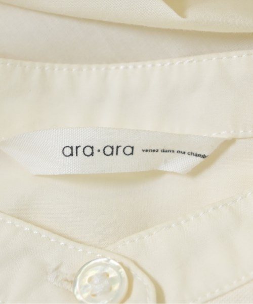 ara ara（アラアラ）シャツワンピース 白 サイズ:2(M位) レディース/2200705610049