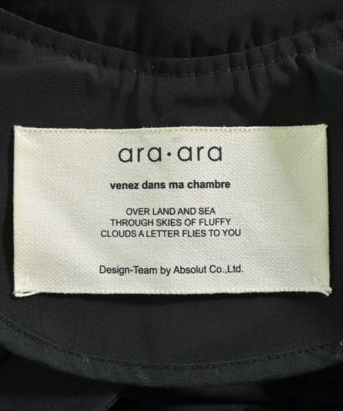 ara ara（アラアラ）ブルゾン 黒 サイズ:2(M位) レディース/2200659383037