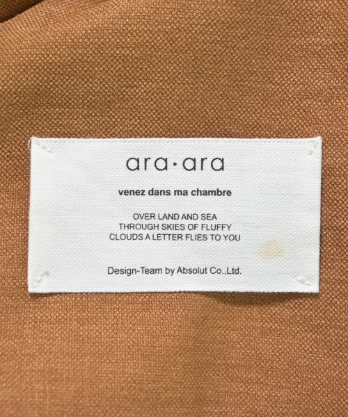 ara ara（アラアラ）オールインワン/サロペット 茶 サイズ:1(S位) レディース/2200736699105