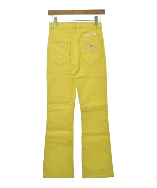 YOUNG&OLSEN The DRYGOODS STORE（ヤングアンドオルセンザドライグッズストア）デニムパンツ 黄 サイズ:1(S位) レディース/2200631161394