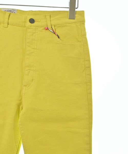 YOUNG&OLSEN The DRYGOODS STORE（ヤングアンドオルセンザドライグッズストア）デニムパンツ 黄 サイズ:1(S位) レディース/2200631161394