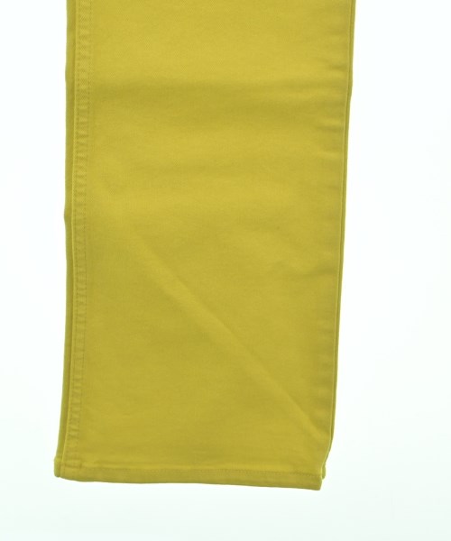 YOUNG&OLSEN The DRYGOODS STORE（ヤングアンドオルセンザドライグッズストア）デニムパンツ 黄 サイズ:1(S位) レディース/2200631161394