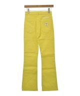 YOUNG&OLSEN The DRYGOODS STORE（ヤングアンドオルセンザドライグッズストア）デニムパンツ 黄 サイズ:1(S位) レディース/2200631161394