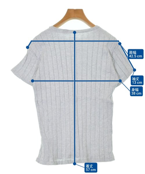 YOUNG&OLSEN The DRYGOODS STORE（ヤングアンドオルセンザドライグッズストア）Tシャツ・カットソー グレー サイズ:2(M位) レディース/2200616892244