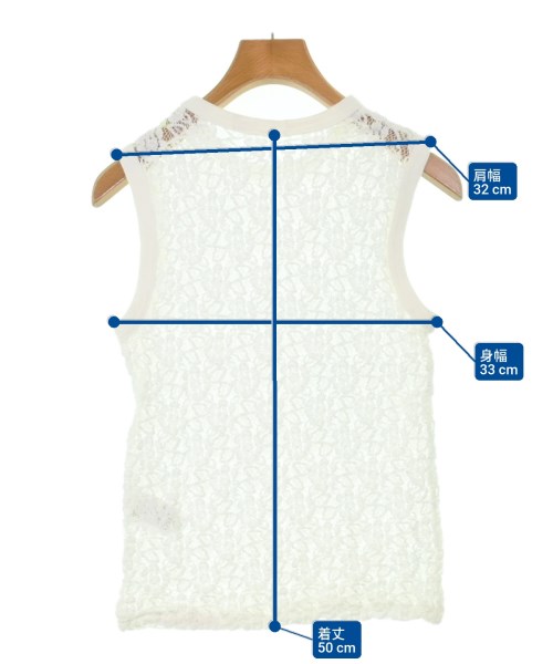 YOUNG&OLSEN The DRYGOODS STORE（ヤングアンドオルセンザドライグッズストア）タンクトップ 白 サイズ:1(S位) レディース/2200616849118