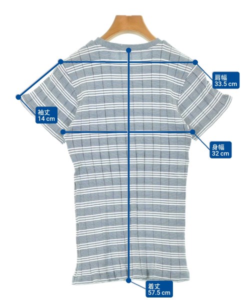 YOUNG&OLSEN The DRYGOODS STORE（ヤングアンドオルセンザドライグッズストア）Tシャツ・カットソー 白 サイズ:2(M位) レディース/2200606011204