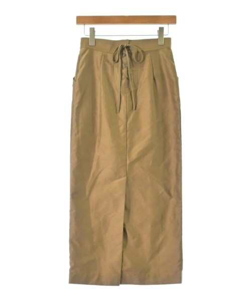 YOUNG&OLSEN The DRYGOODS STORE（ヤングアンドオルセンザドライグッズストア）ロング・マキシ丈スカート 茶 サイズ:2(M位) レディース/2200605014114