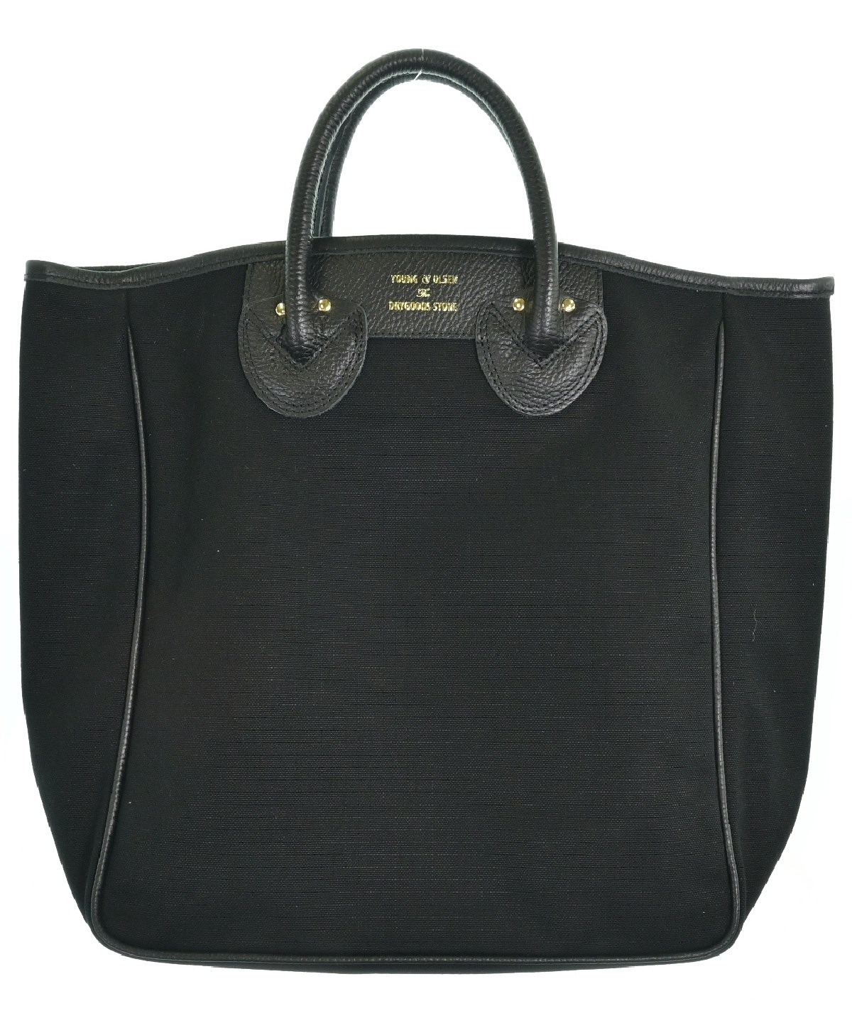 YOUNG & OLSEN トートバッグ 黒Mサイズ （YOUNG&OLSEN ヤング