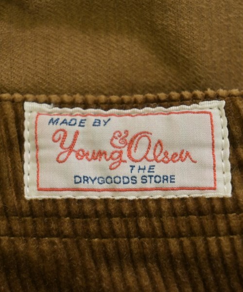 YOUNG&OLSEN The DRYGOODS STORE（ヤングアンドオルセンザドライグッズストア）オールインワン/サロペット 茶 サイズ:2(M位) レディース/2200674696037