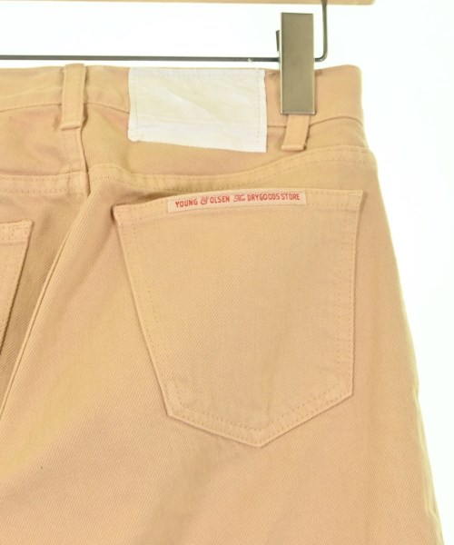 YOUNG&OLSEN The DRYGOODS STORE（ヤングアンドオルセンザドライグッズストア）デニムパンツ ベージュ サイズ:26(M位) レディース/2200676408034
