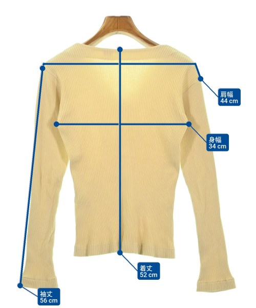 YOUNG&OLSEN The DRYGOODS STORE（ヤングアンドオルセンザドライグッズストア）Tシャツ・カットソー ベージュ サイズ:1(S位) レディース/2200672668876