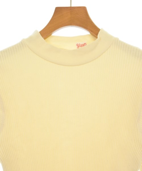 YOUNG&OLSEN The DRYGOODS STORE（ヤングアンドオルセンザドライグッズストア）Tシャツ・カットソー 黄 サイズ:2(M位) レディース/2200693905325