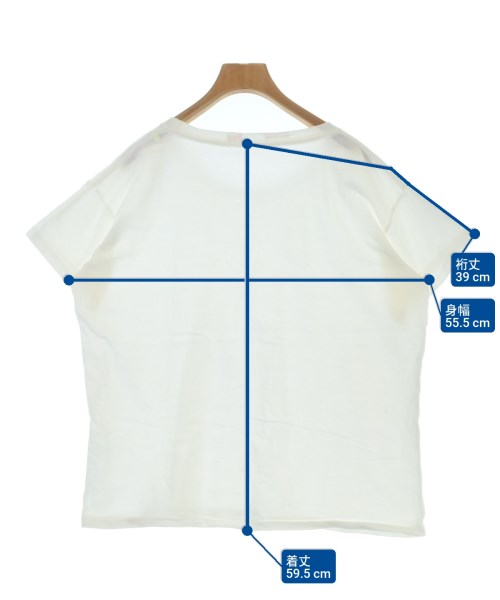 YOUNG&OLSEN The DRYGOODS STORE（ヤングアンドオルセンザドライグッズストア）Tシャツ・カットソー 白 サイズ:F レディース/2200693731337