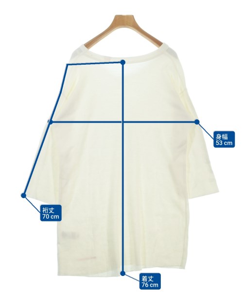 YOUNG&OLSEN The DRYGOODS STORE（ヤングアンドオルセンザドライグッズストア）Tシャツ・カットソー 白 サイズ:F レディース/2200695632038