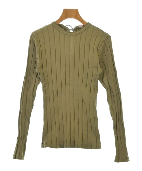 YOUNG&OLSEN The DRYGOODS STORE(ヤングアンドオルセンザドライグッズストア)Tシャツ・カットソー カーキ サイズ:2(M位)/2200653548036