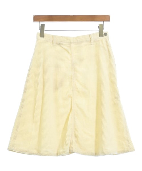 YOUNG&OLSEN The DRYGOODS STORE(ヤングアンドオルセンザドライグッズストア)ひざ丈スカート 白 サイズ:1(S位)/2200657908157