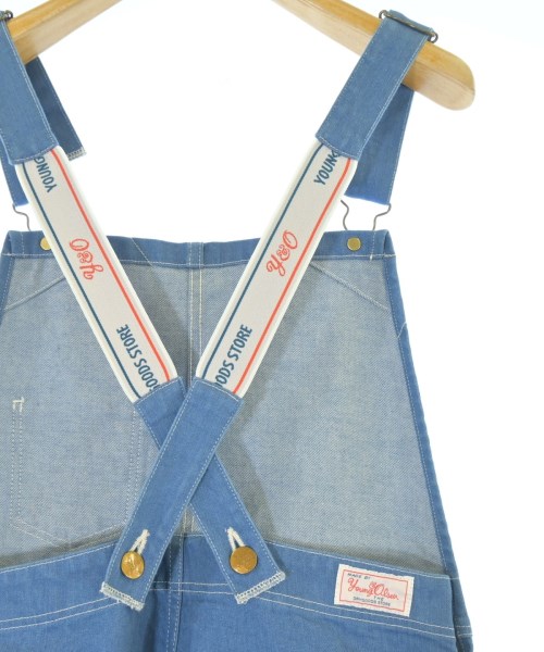 YOUNG&OLSEN The DRYGOODS STORE（ヤングアンドオルセンザドライグッズストア）オールインワン/サロペット 青 サイズ:1(S位) レディース/2200660903101