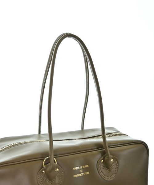 YOUNG&OLSEN The DRYGOODS STORE（ヤングアンドオルセンザドライグッズストア）ボストンバッグ 茶 サイズ:M レディース/2200710057402