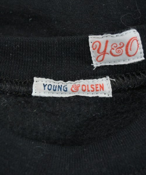 YOUNG&OLSEN The DRYGOODS STORE（ヤングアンドオルセンザドライグッズストア）スウェット 黒 サイズ:1(S位) レディース/2200646779119