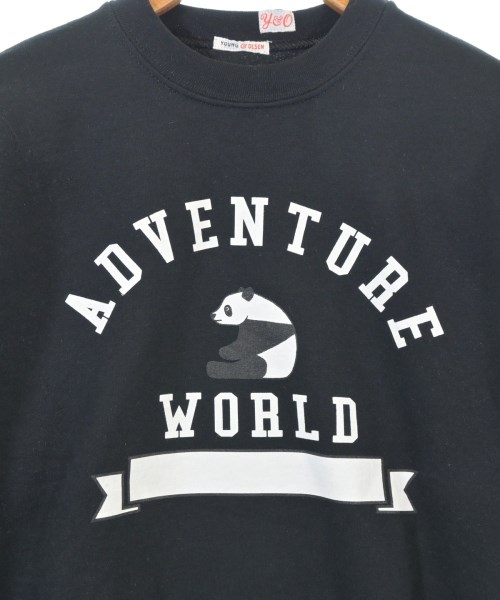 YOUNG&OLSEN The DRYGOODS STORE（ヤングアンドオルセンザドライグッズストア）スウェット 黒 サイズ:1(S位) レディース/2200646779119