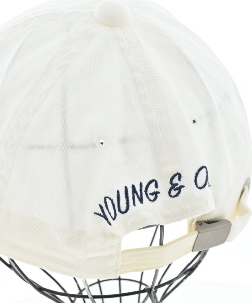 YOUNG&OLSEN The DRYGOODS STORE（ヤングアンドオルセンザドライグッズストア）キャップ 白 サイズ:F レディース/2200657902209