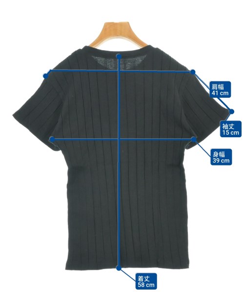 YOUNG&OLSEN The DRYGOODS STORE（ヤングアンドオルセンザドライグッズストア）Tシャツ・カットソー 黒 サイズ:2(M位) レディース/2200662004189