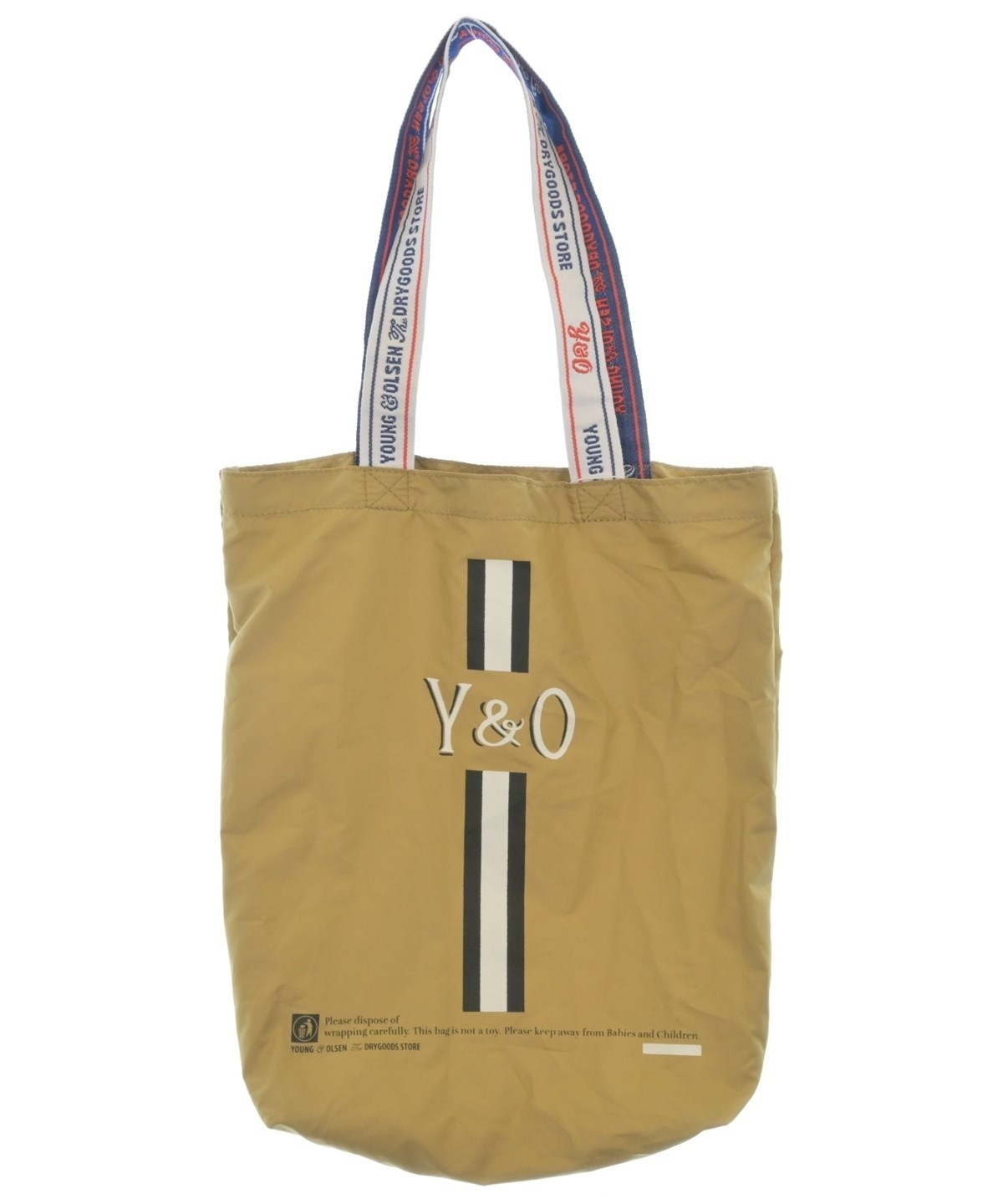 Young & Olsen ライトベージュトートバッグ YOUNG&OLSEN The DRYGOODS STORE（ヤングアンドオルセン） トート