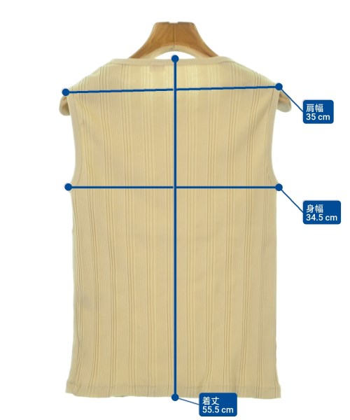 YOUNG&OLSEN The DRYGOODS STORE（ヤングアンドオルセンザドライグッズストア）ノースリーブ ベージュ サイズ:F レディース/2200668900065