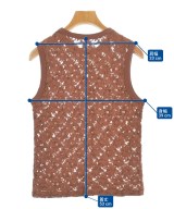 YOUNG&OLSEN The DRYGOODS STORE（ヤングアンドオルセンザドライグッズストア）タンクトップ 茶 サイズ:-(S位) レディース/2200668511025