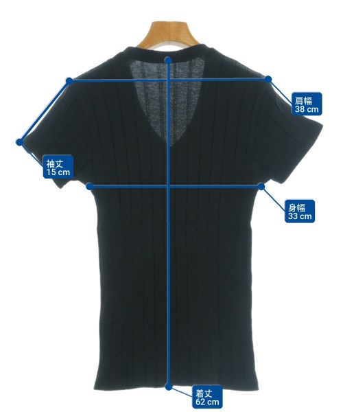 YOUNG&OLSEN The DRYGOODS STORE（ヤングアンドオルセンザドライグッズストア）Tシャツ・カットソー 黒 サイズ:2(M位) レディース/2200706210040