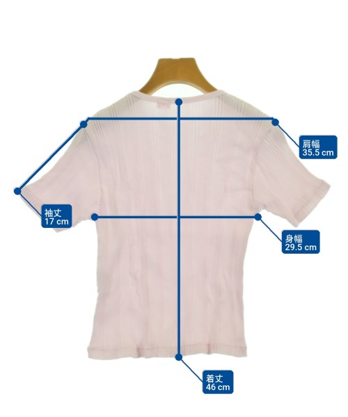 YOUNG&OLSEN The DRYGOODS STORE（ヤングアンドオルセンザドライグッズストア）Tシャツ・カットソー ピンク サイズ:F レディース/2200716842651