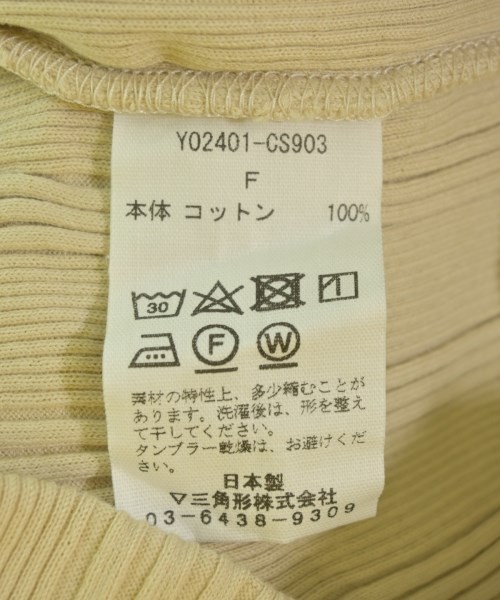 YOUNG&OLSEN The DRYGOODS STORE（ヤングアンドオルセンザドライグッズストア）ノースリーブ ベージュ サイズ:F レディース/2200716842682