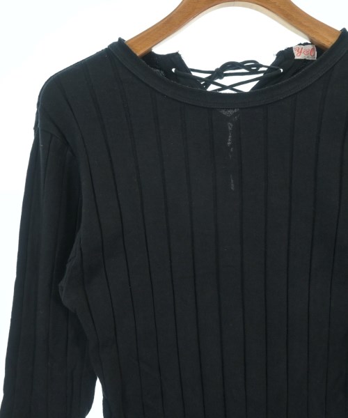 YOUNG&OLSEN The DRYGOODS STORE（ヤングアンドオルセンザドライグッズストア）Tシャツ・カットソー 黒 サイズ:2(M位) レディース/2200681575134