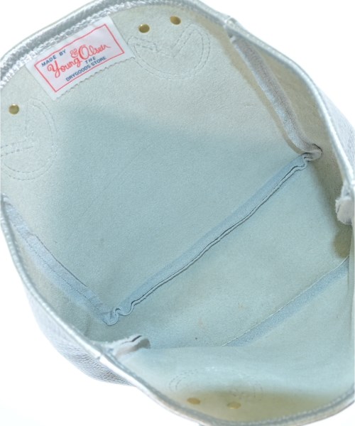 YOUNG&OLSEN The DRYGOODS STORE（ヤングアンドオルセンザドライグッズストア）ハンドバッグ シルバー サイズ:- レディース/2200685986042