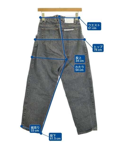 YOUNG&OLSEN The DRYGOODS STORE（ヤングアンドオルセンザドライグッズストア）デニムパンツ グレー サイズ:26(M位) レディース/2200687986026
