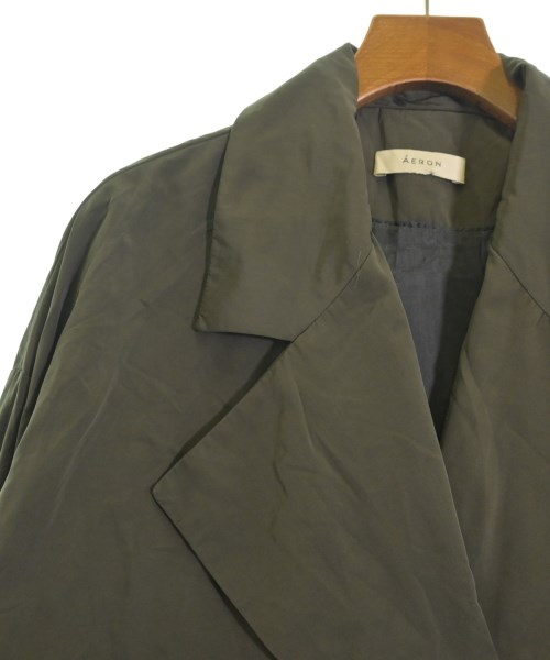 AERON（アーロン）トレンチコート 緑 サイズ:4(XL位) レディース/2200626936181
