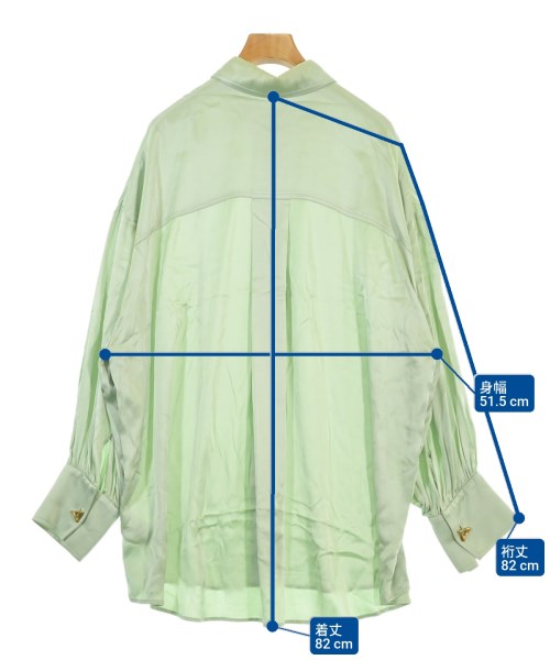 AERON（アーロン）カジュアルシャツ 緑 サイズ:S レディース/2200675479158