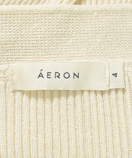 AERON（アーロン）カーディガン 白 サイズ:4(XL位) レディース/2200689482335