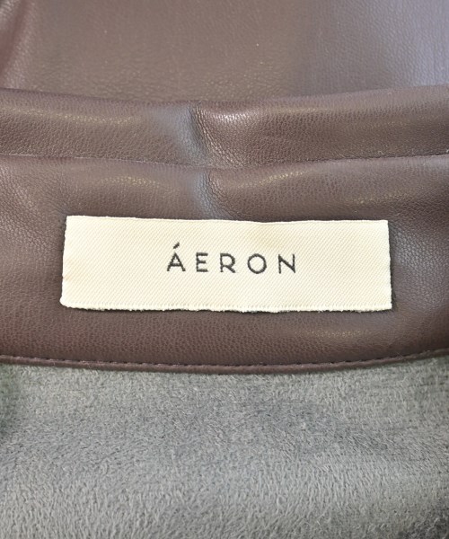 AERON（アーロン）ワンピース 茶 サイズ:36(S位) レディース/2200681841031