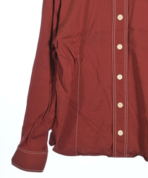 AERON（アーロン）カジュアルシャツ 赤 サイズ:36(S位) レディース/2200654399040